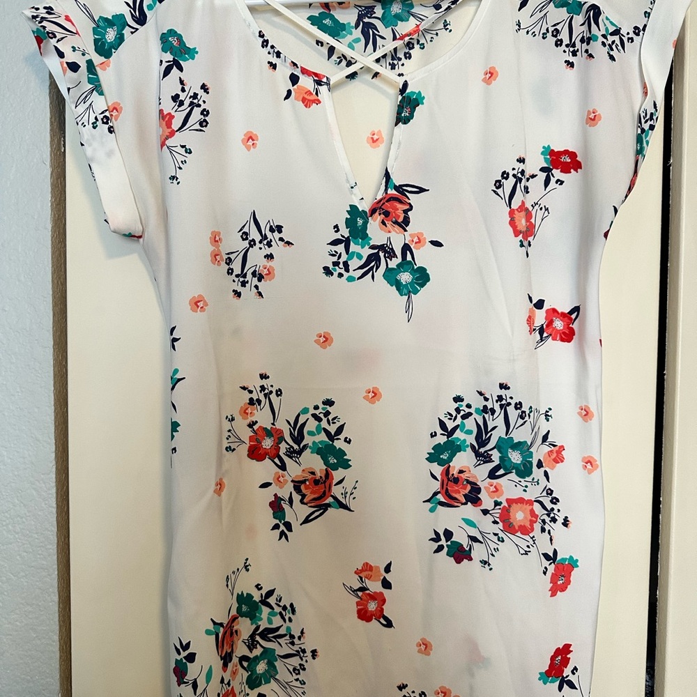 Express Floral Print Women's Blouse
